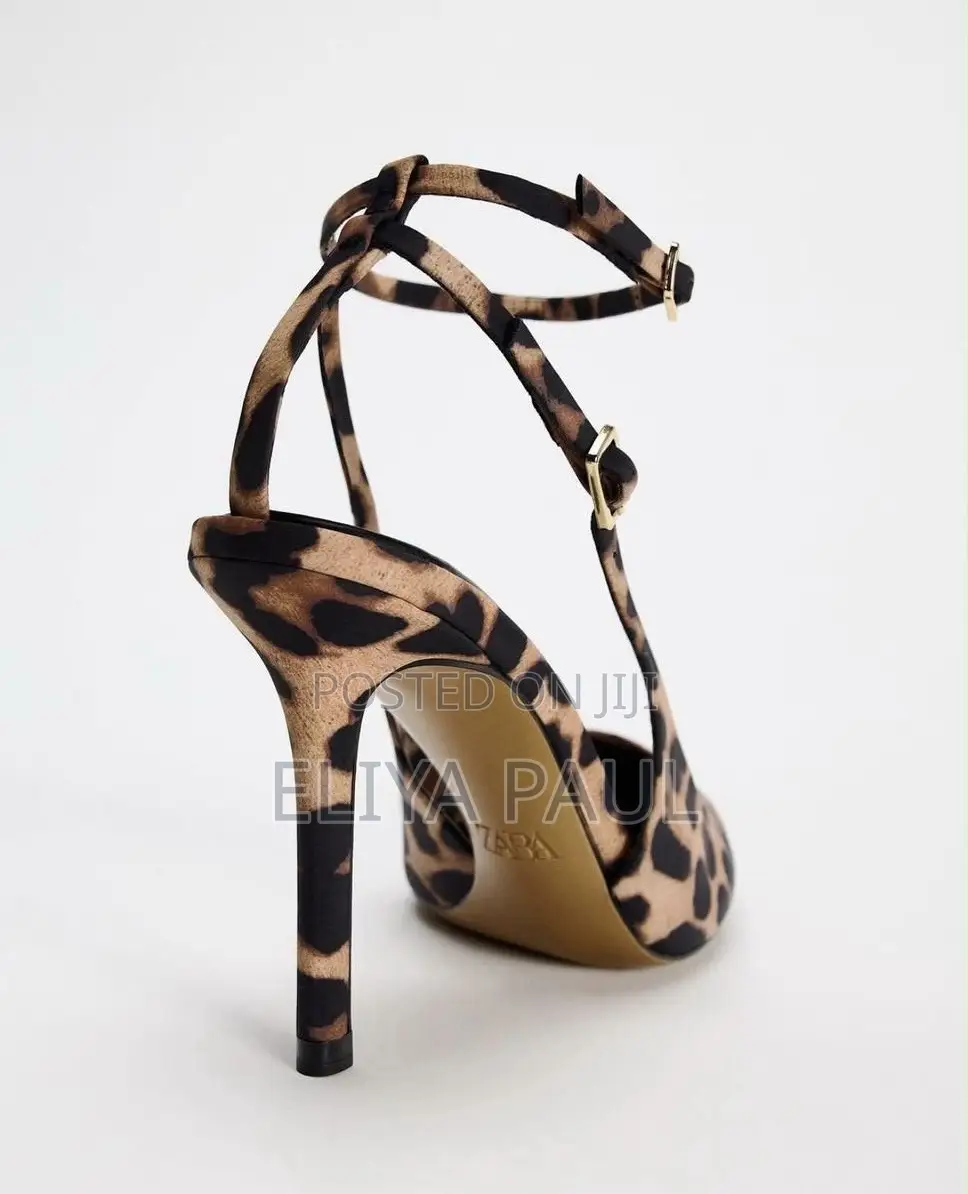 Zara Leopard Print Heel