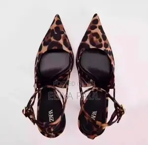 Zara Leopard Print Heel