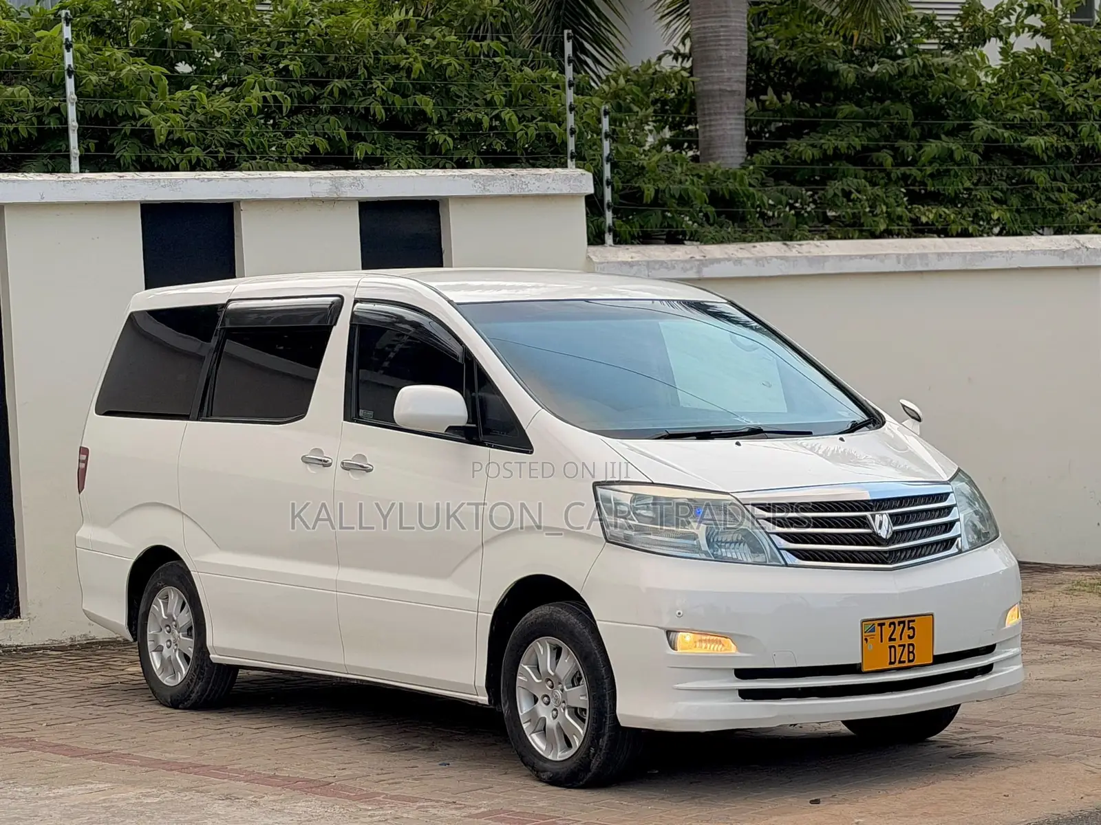 Toyota Alphard 2008 White