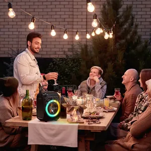 W-King T9S Karaoke Party Speaker With Dual Wireless Microphones