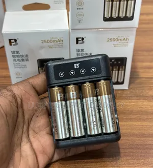 2500mAh AA Rechargeable Battery Kit With Type-C Smart Charger