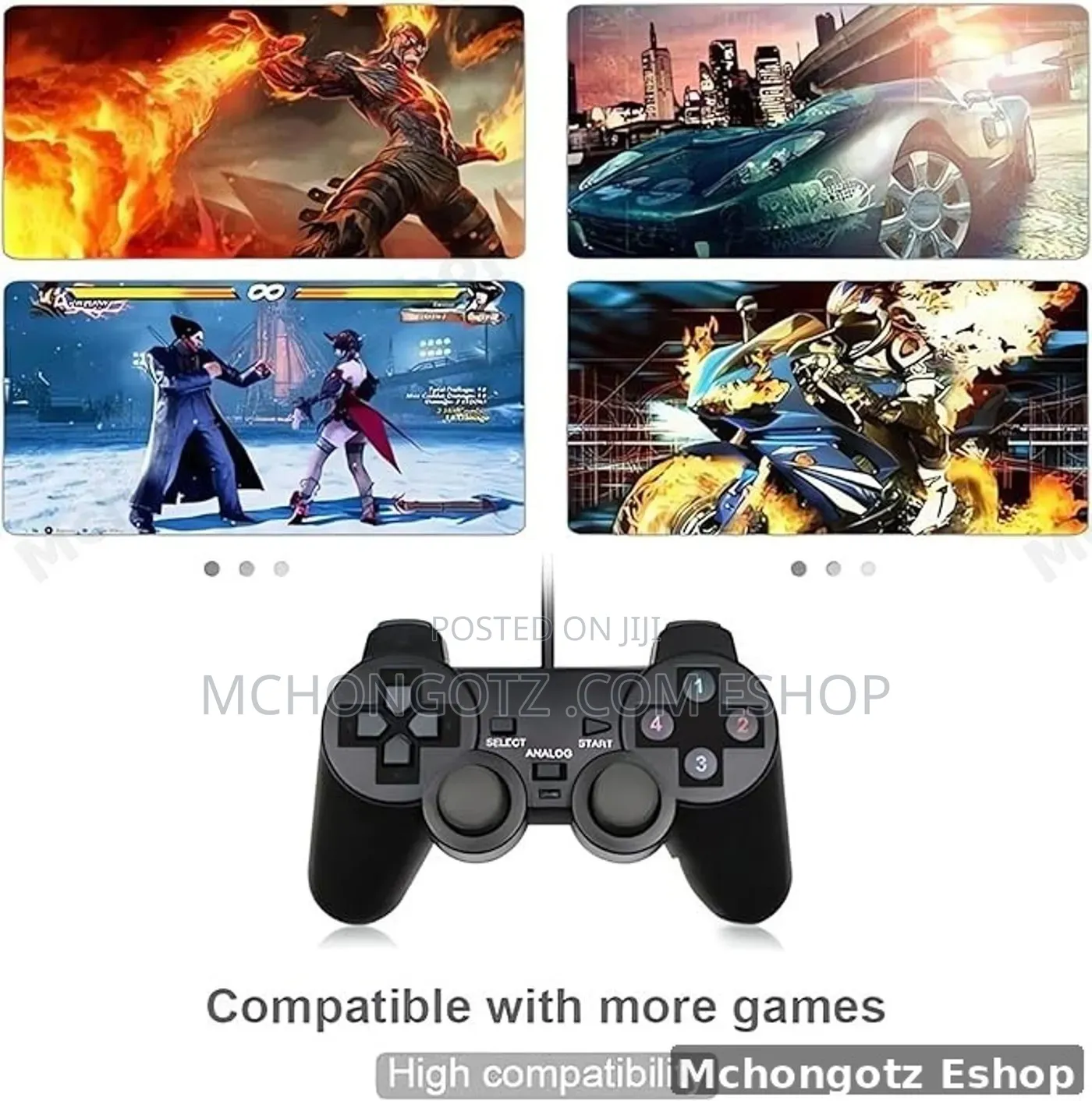 Ucom Single DualShock USB Gamepad Controller UCOM-704