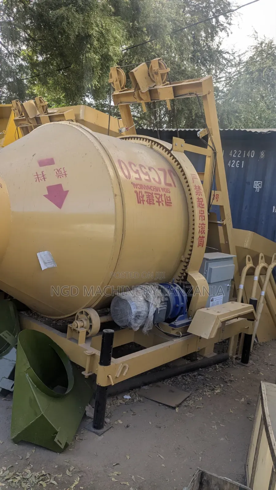 Electric Concrete Mixer 800L