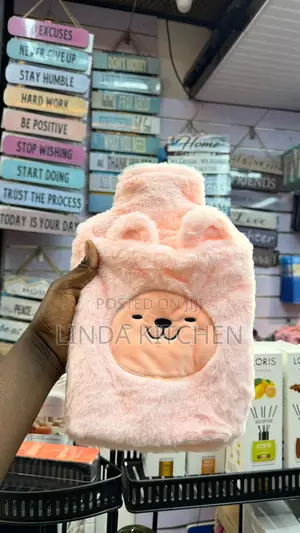 Hot Bottle Water With Plush Cover