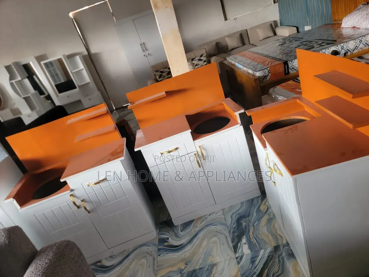 Kitchen Cabinet Simple Kabiza Milango Miwili
