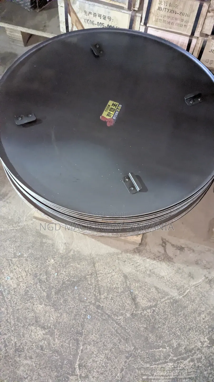 Concrete Power Trowel Pan