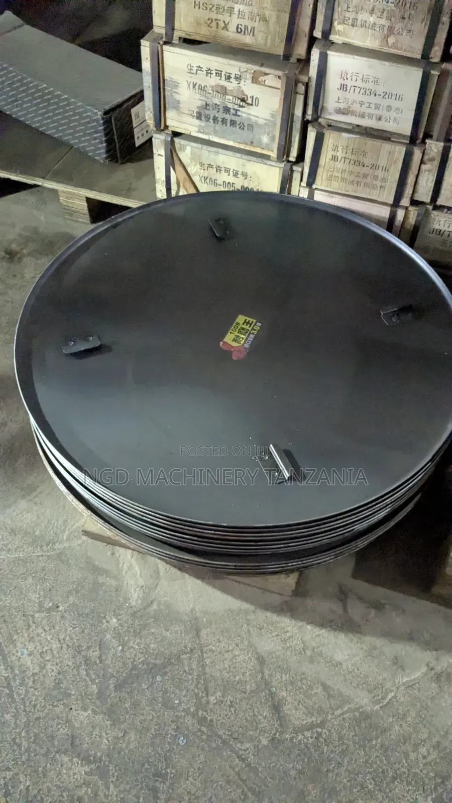 Concrete Power Trowel Pan