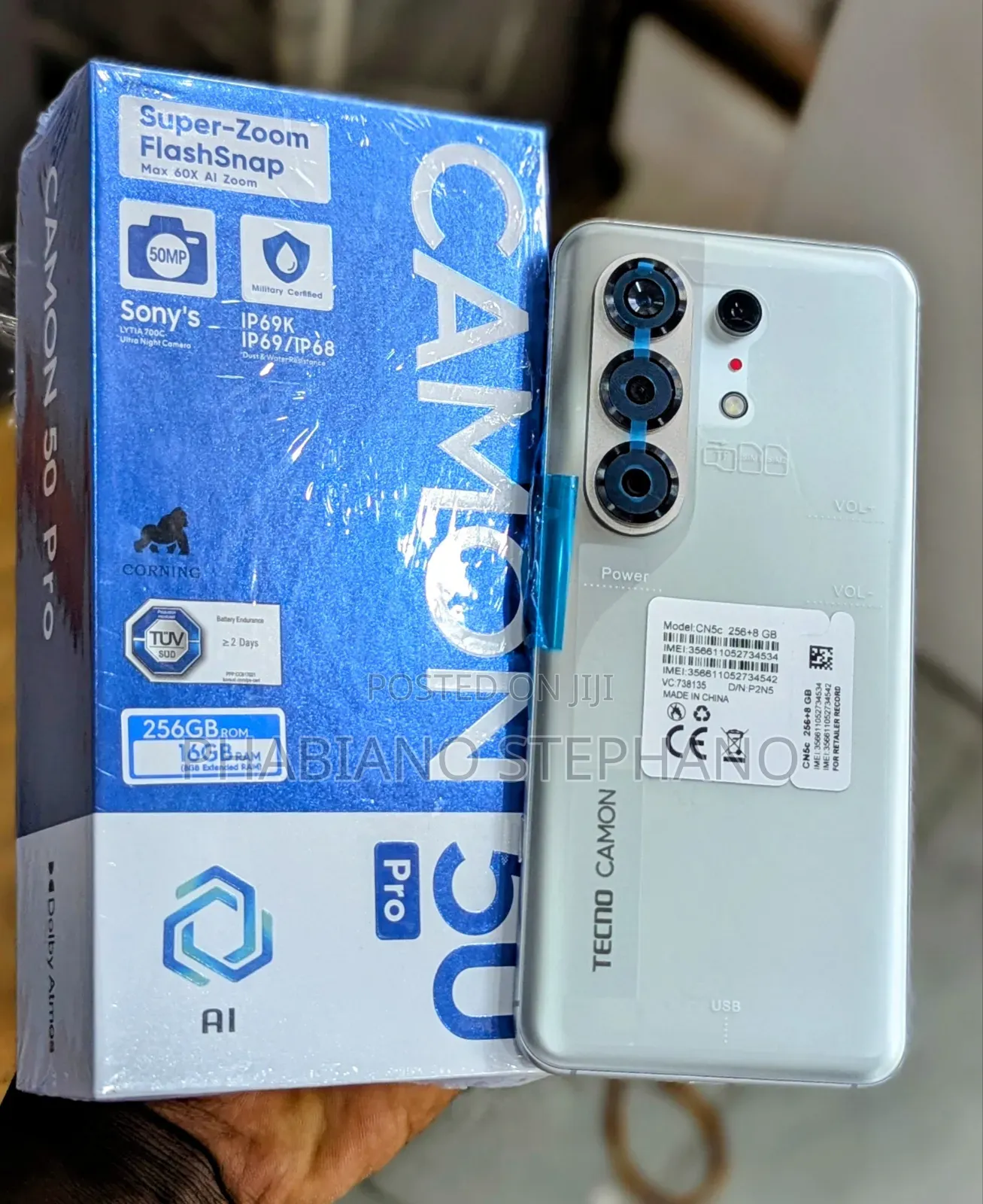 New Tecno Camon 50 Pro 256 GB