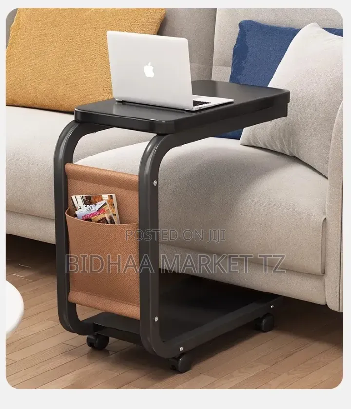 Rolling Side Table / Laptop Table)