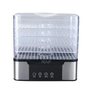 RAF Food Dehydrator 6L Capacity, 240W Power, 5 Layer Tray Design