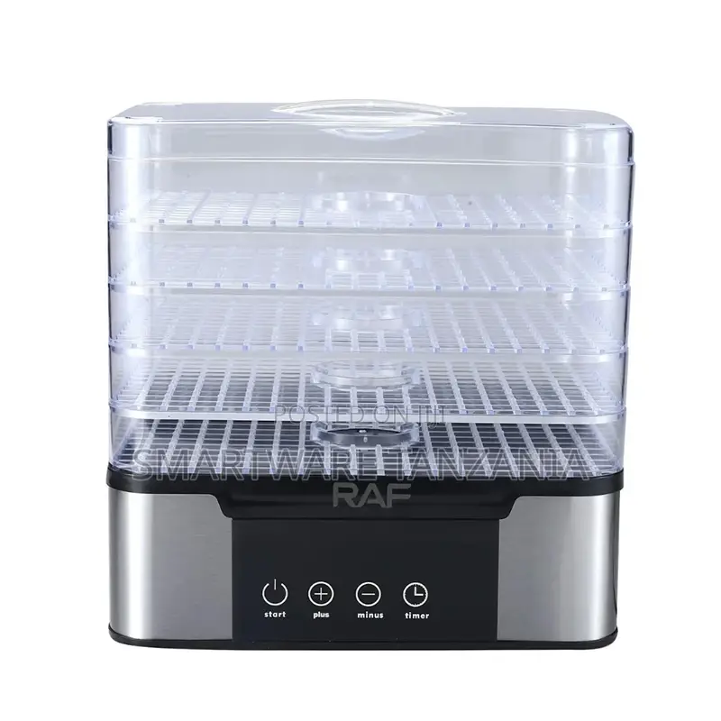 RAF Food Dehydrator 6L Capacity, 240W Power, 5 Layer Tray Design
