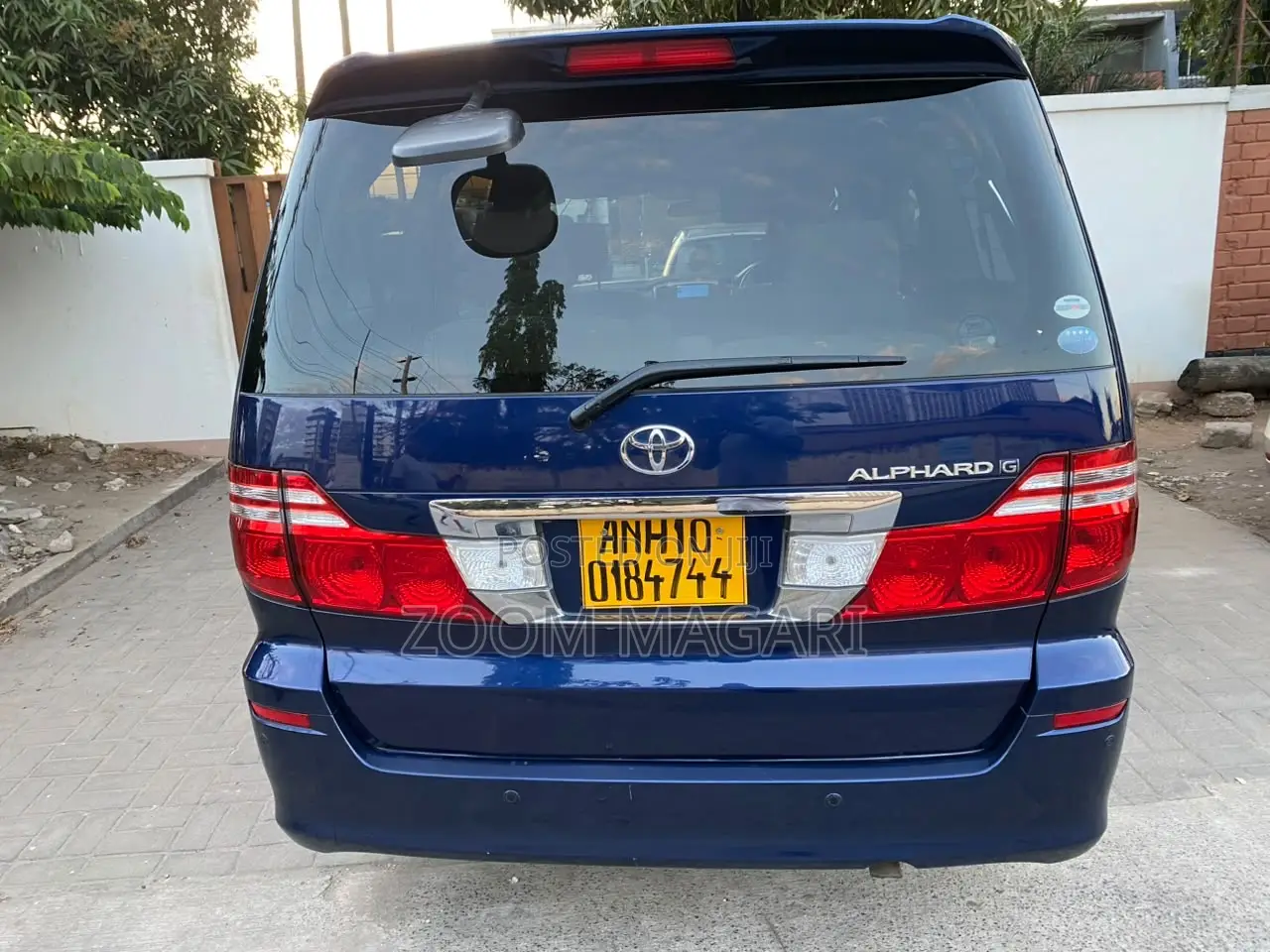 Toyota Alphard 2007 Blue