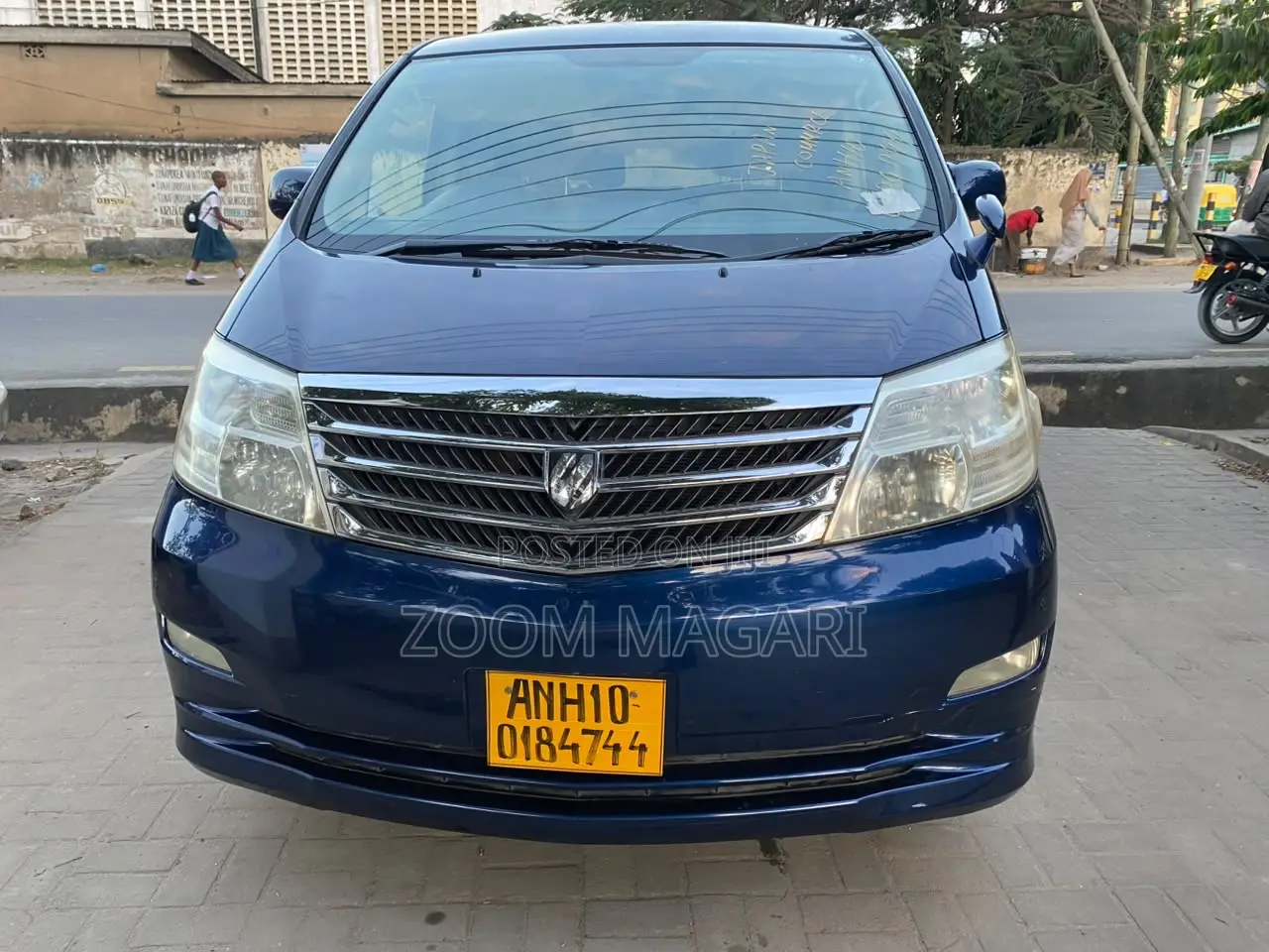 Toyota Alphard 2007 Blue