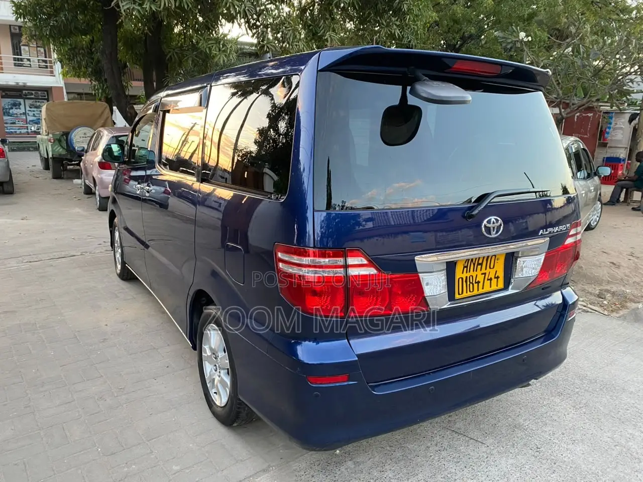 Toyota Alphard 2007 Blue