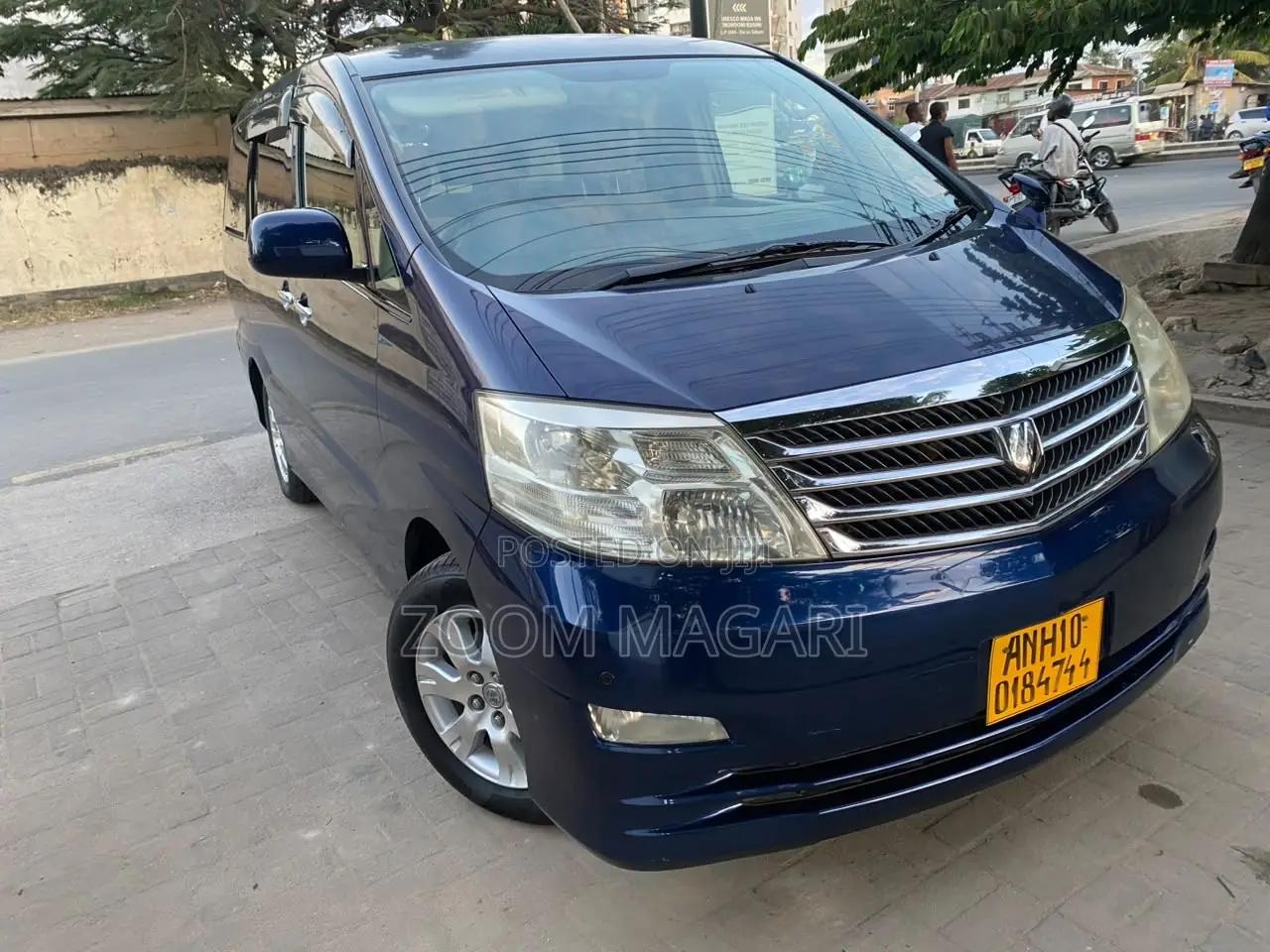 Toyota Alphard 2007 Blue
