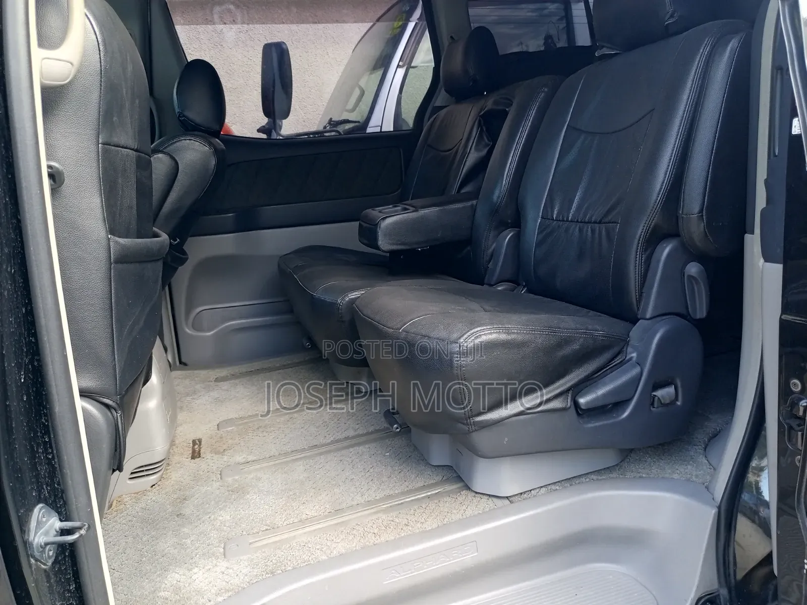 Toyota Alphard 2007 Black