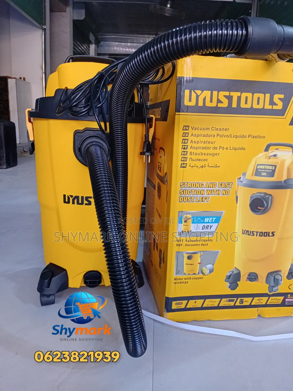 UYUSTOOLS Vaccum Cleaner 30L