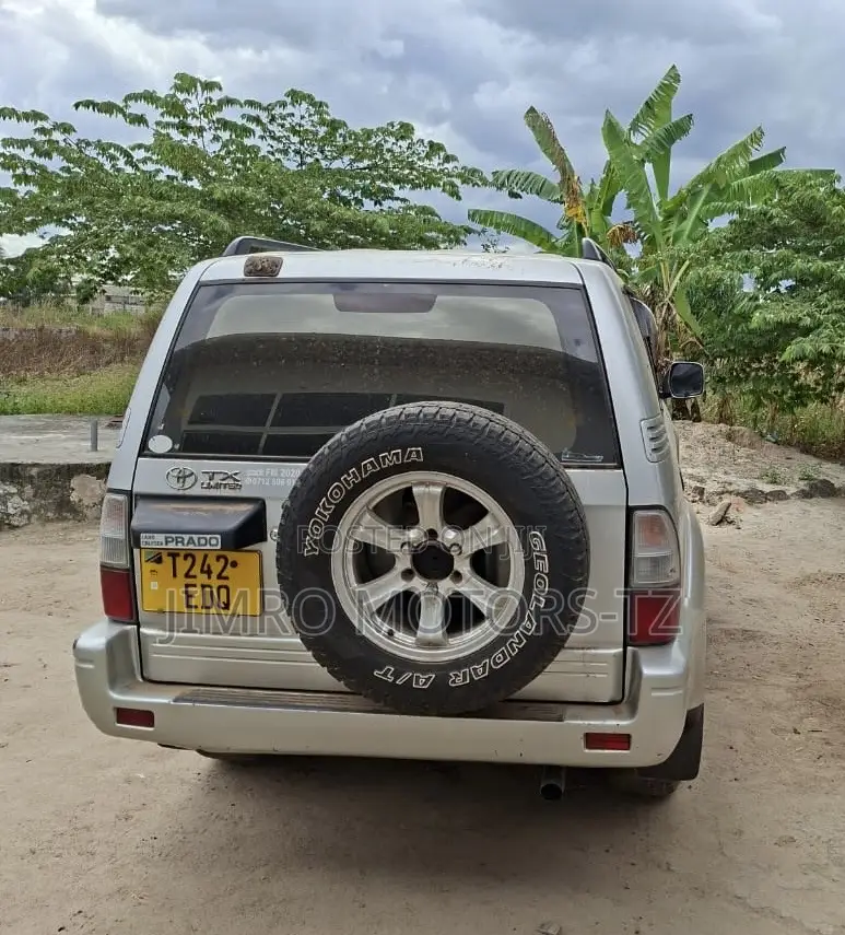 Toyota Land Cruiser Prado 2001 Silver