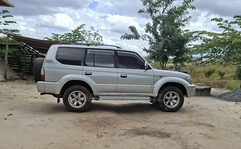 Toyota Land Cruiser Prado 2001 Silver