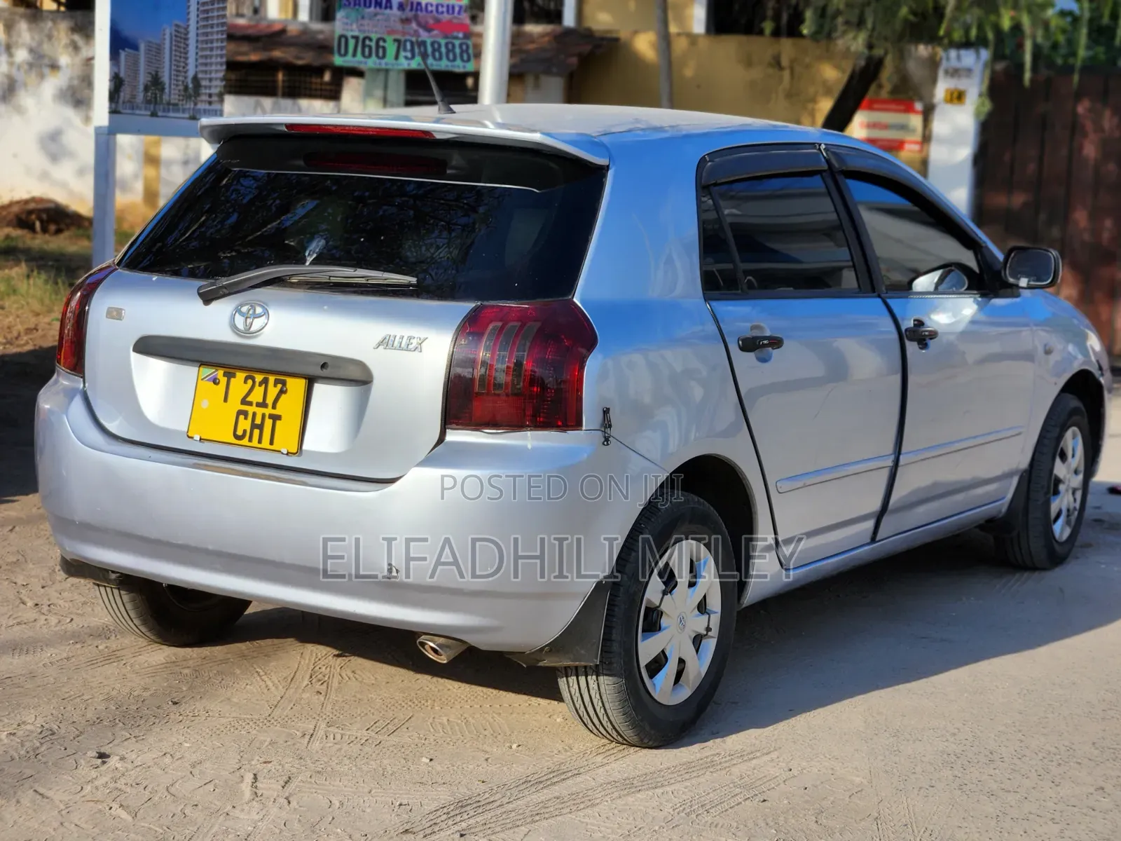 Toyota Allex 2004 Silver