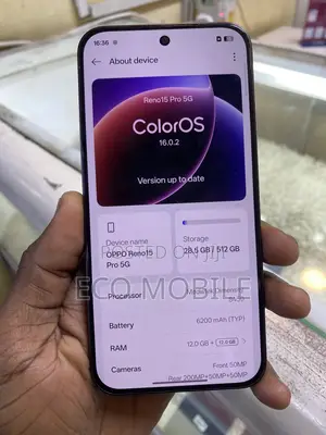 Oppo Reno15 Pro 5G 512 GB Black