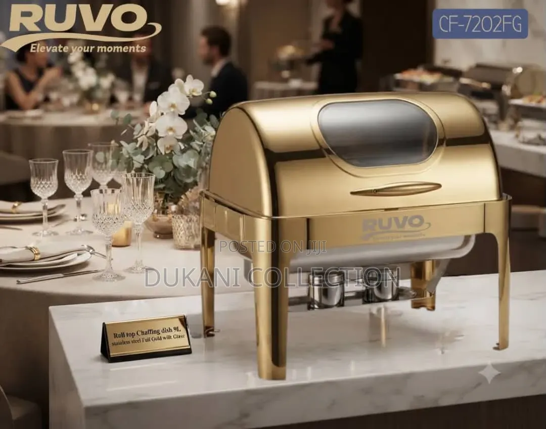 *RUVO Roll Top Chaffing Dish 9L