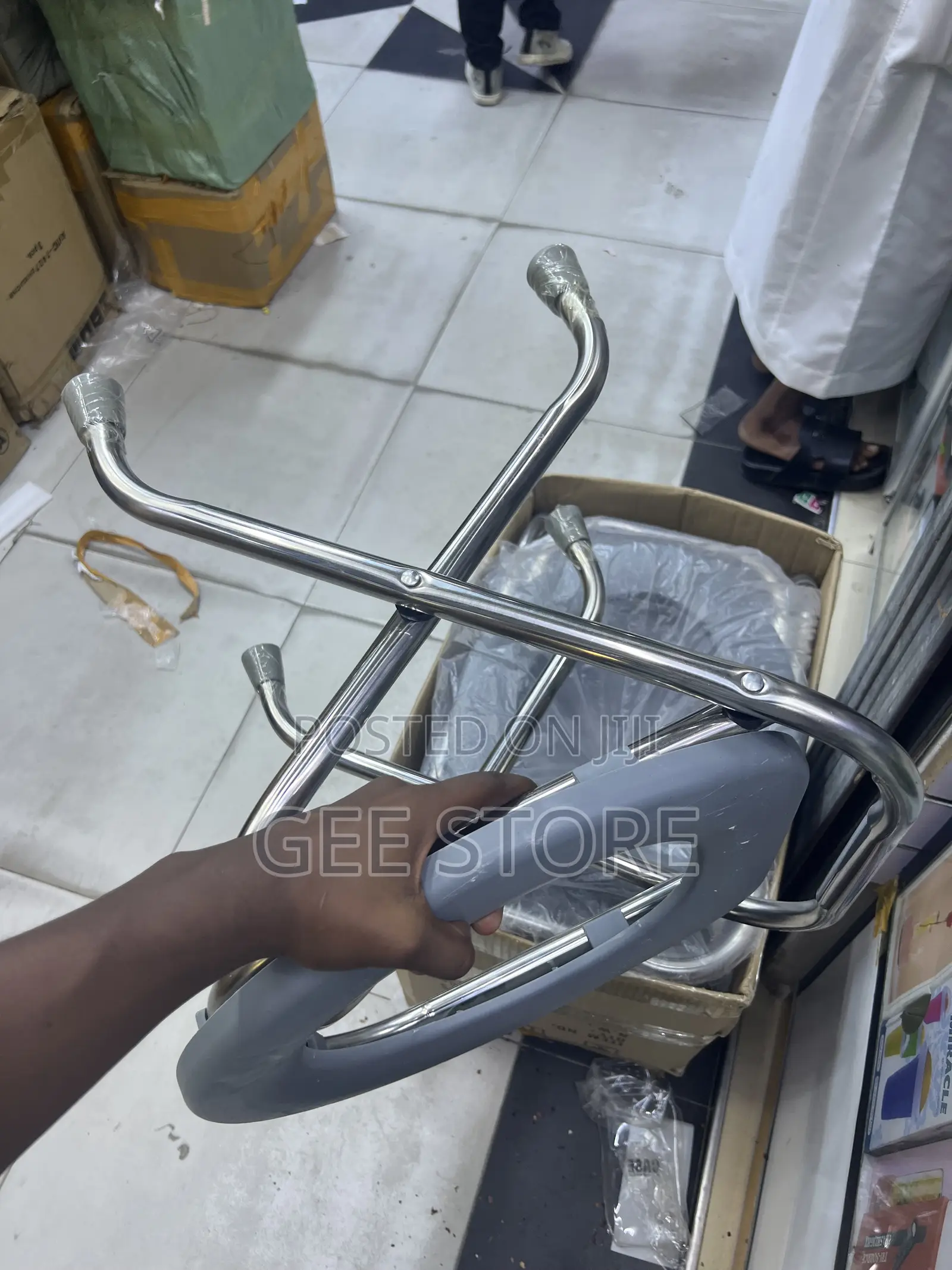 Portable Foldable Commode Chair