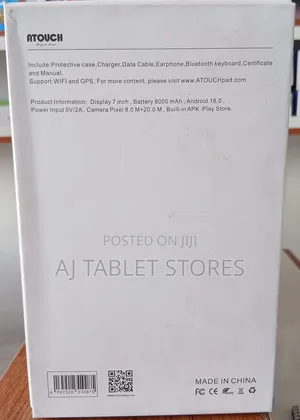 New Atouch A-tab8 64 GB Black
