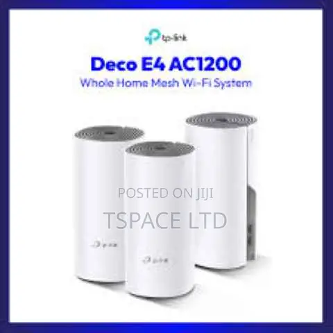Deco E4(1-Pack) AC1200 Whole Home Mesh Wi-Fi Fi Unit