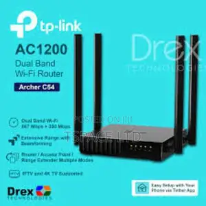 Archer C54 AC1200 Dual Band Wi-Fi Router