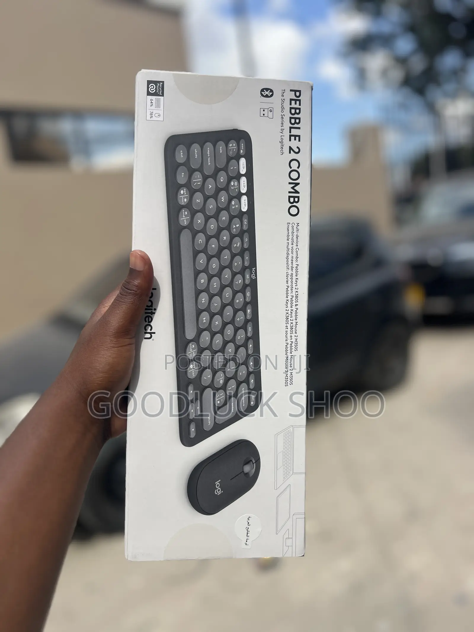 Logitech Pebble 2 Combo - Keyboard + Mouse