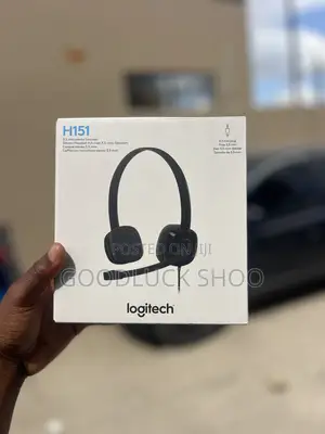 Logitech H151 - Wired Stereo Headset With Mic, 3.5mm Jack