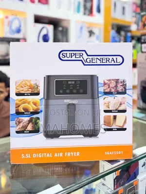 Super General Digital Air Fryer 5.5L (1850W)