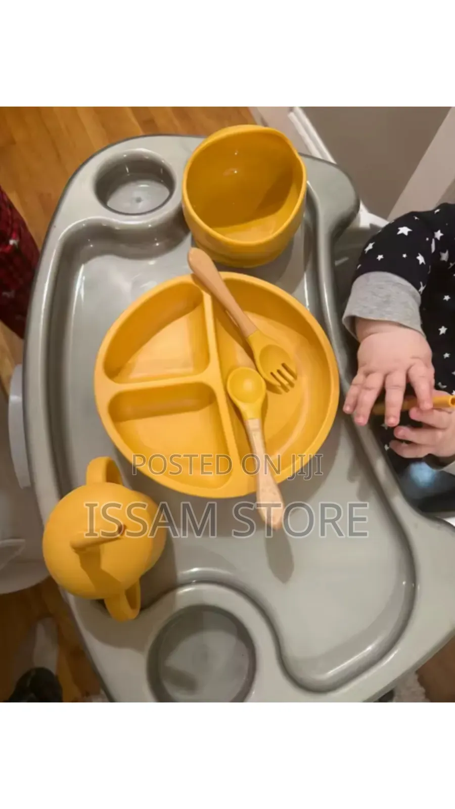 #8 Pieces Kids Silicone Tableware Set