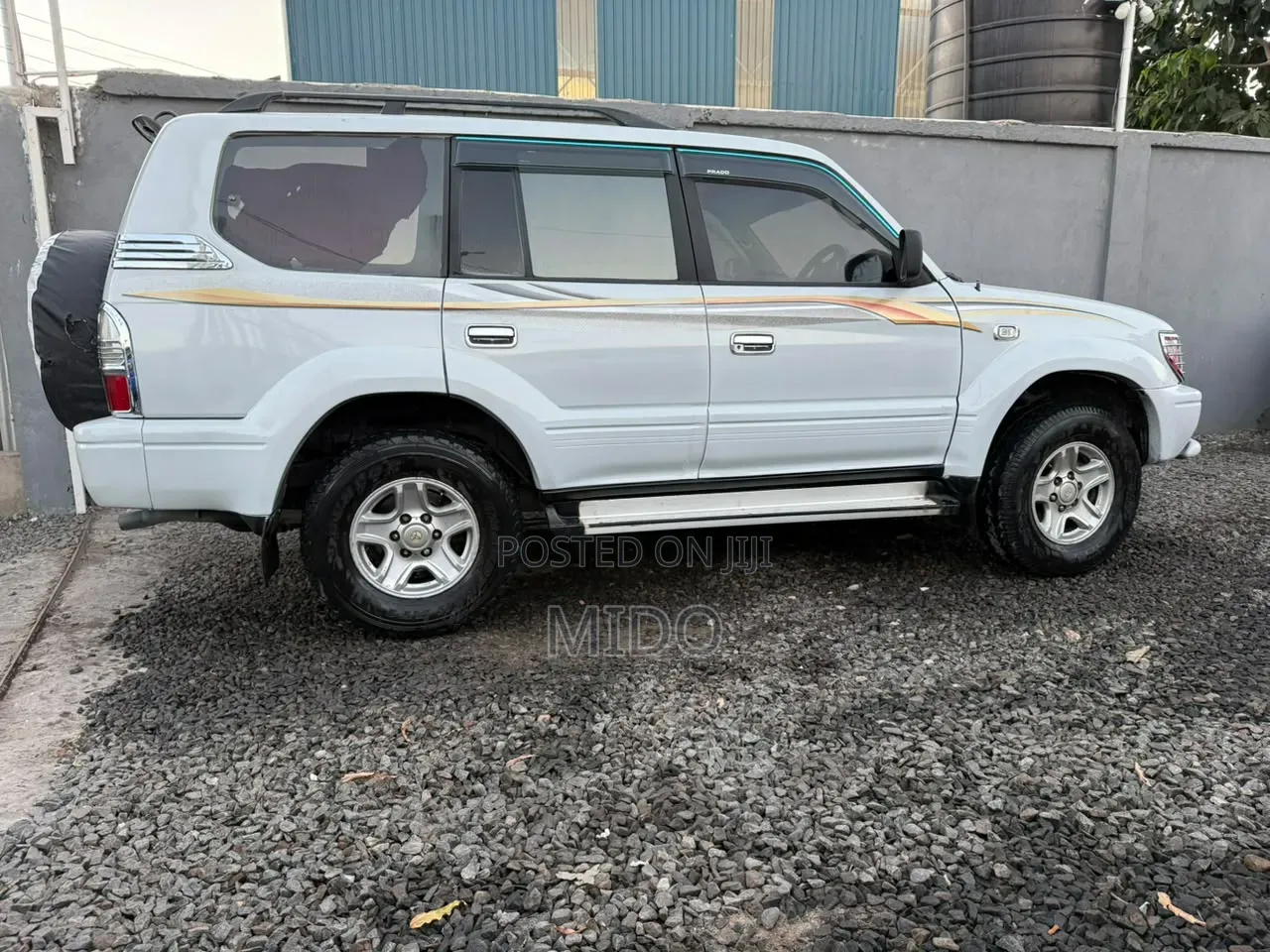 Toyota Land Cruiser Prado 2002 White