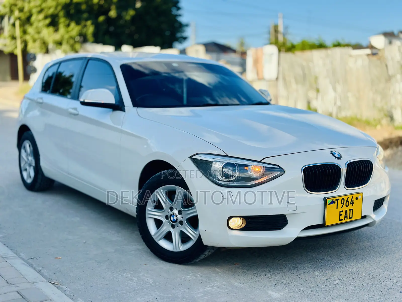 BMW 1 Series 2013 White