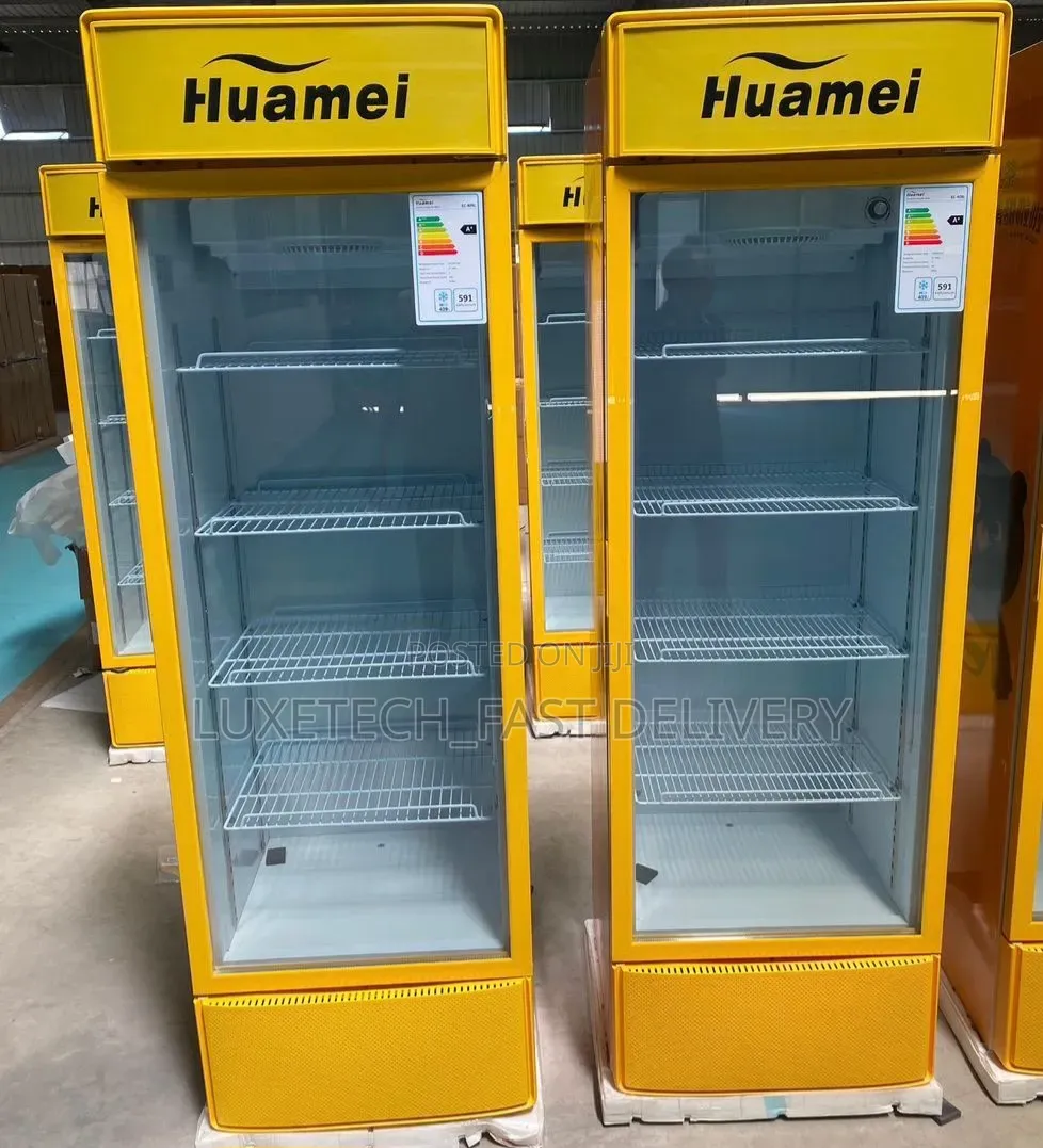 Huamei 400L Single Door Display Fridge for Shops, Supermarkets, Bars