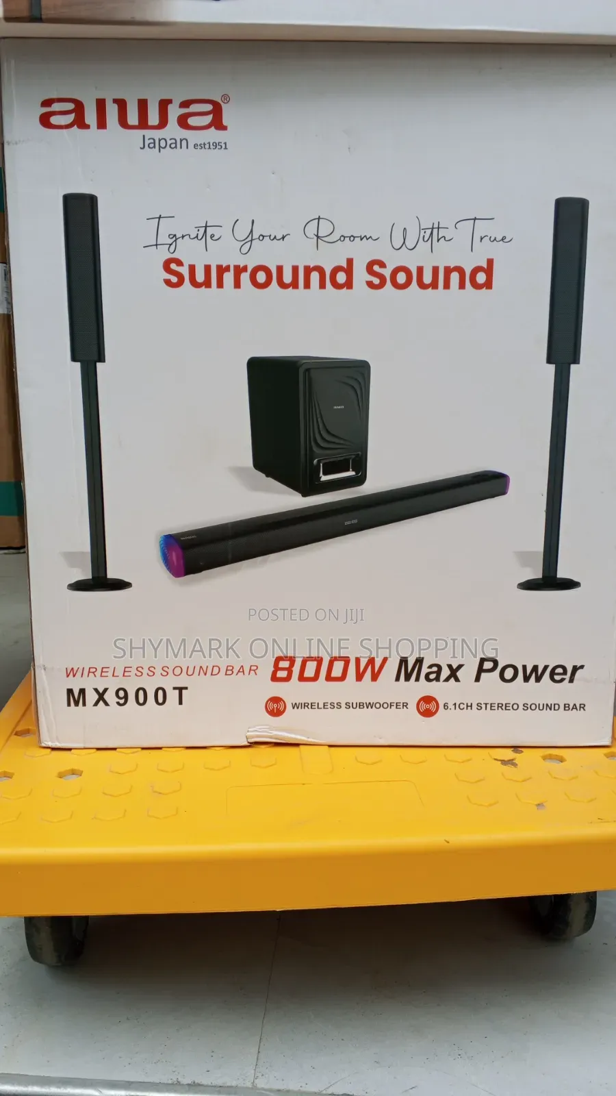 Aiwa Soundbar 800W 6.1 Chanel (MX900T)