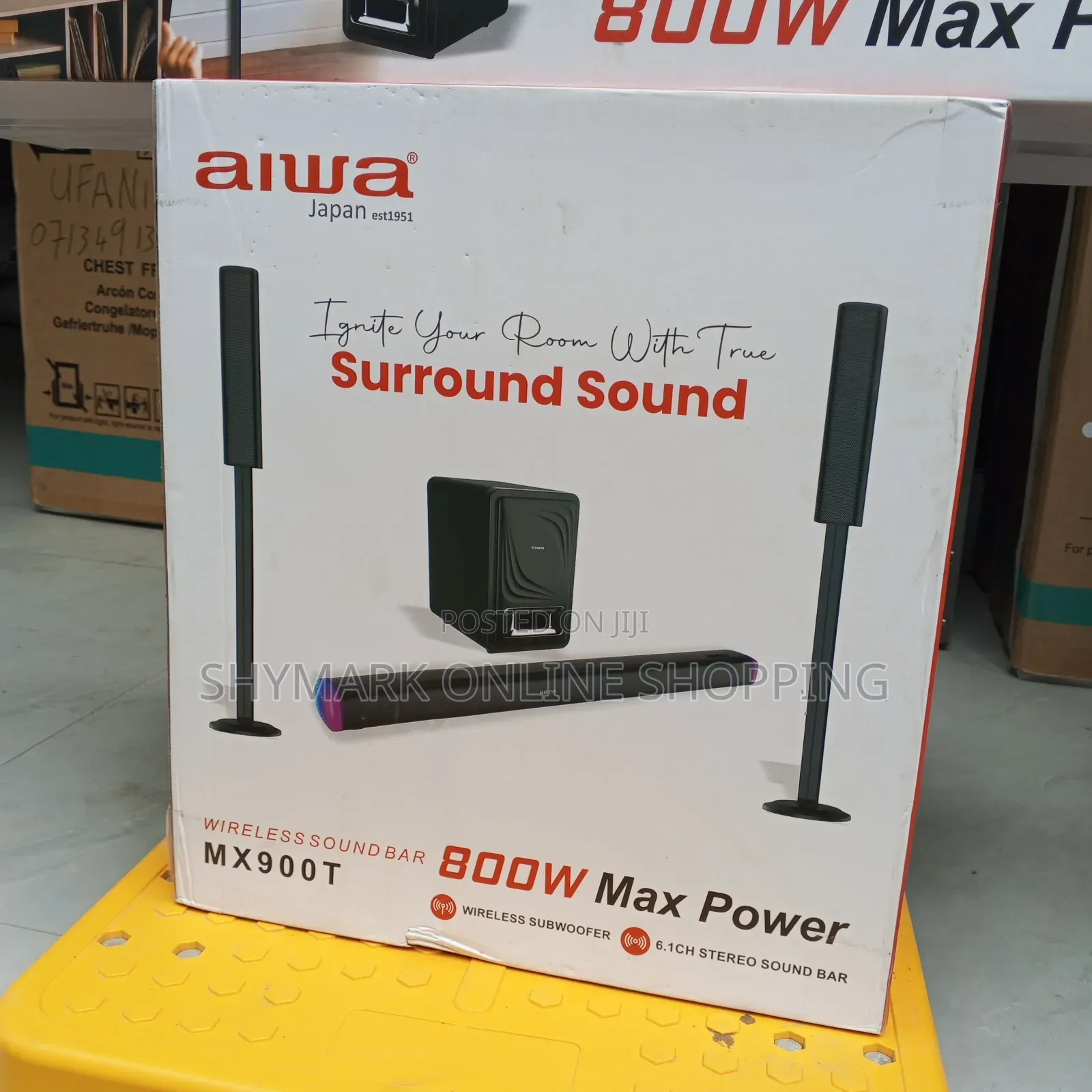 Aiwa Soundbar 800W 6.1 Chanel (MX900T)