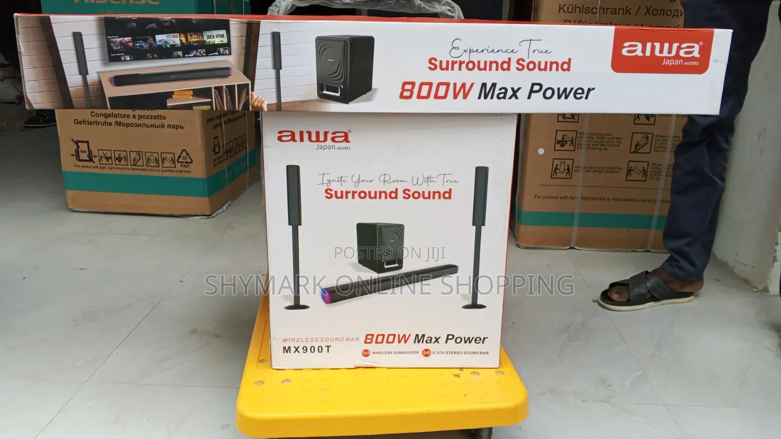 Aiwa Soundbar 800W 6.1 Chanel (MX900T)