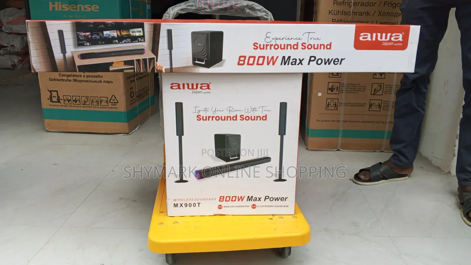 Aiwa Soundbar 800W 6.1 Chanel (MX900T)