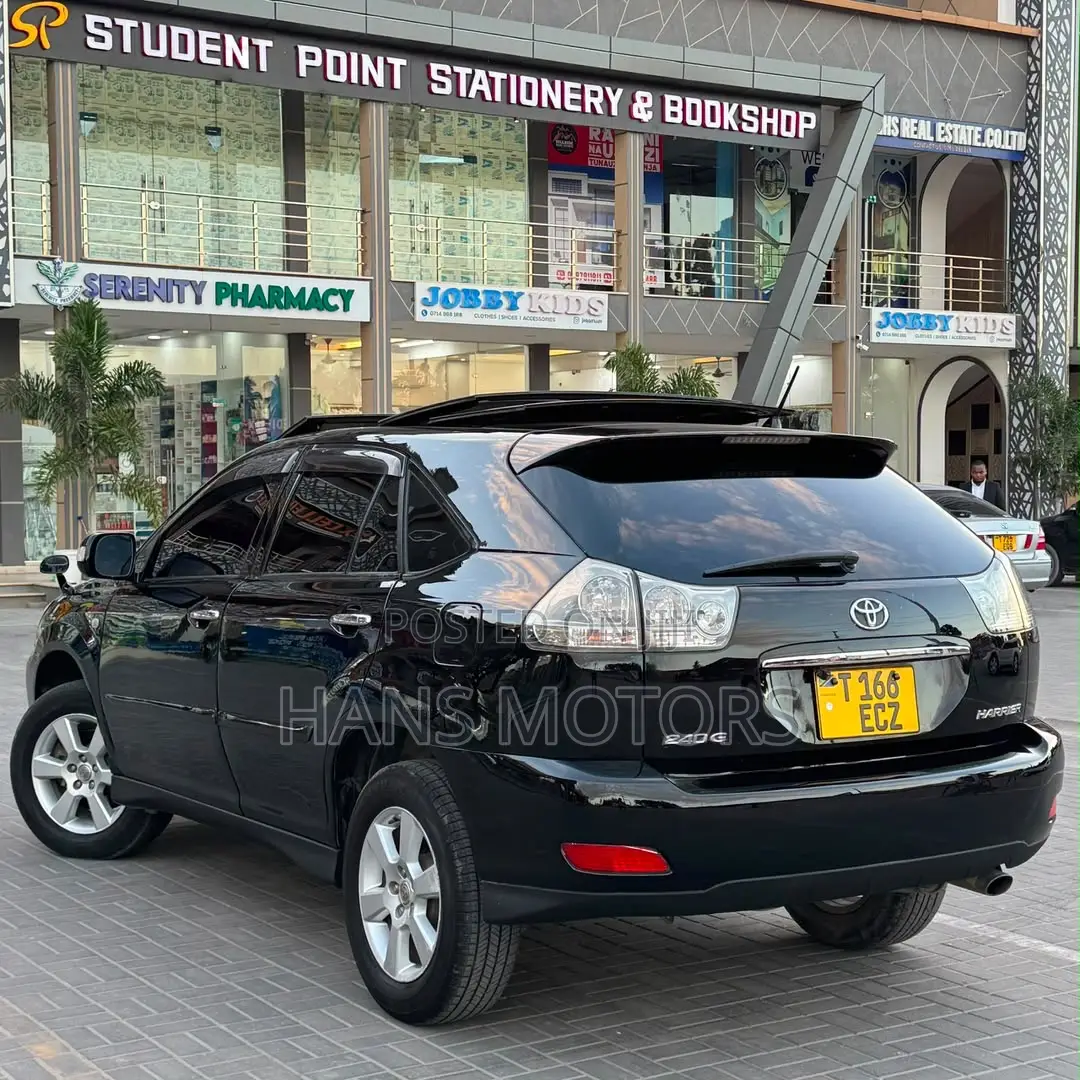 Toyota Harrier 2007 Black