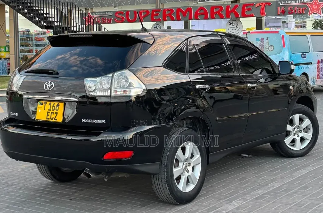 Toyota Harrier 2007 Black