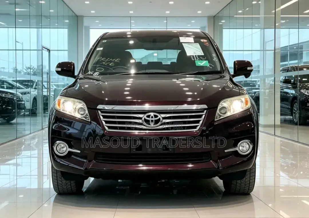 Toyota Vanguard 2010 Maroon