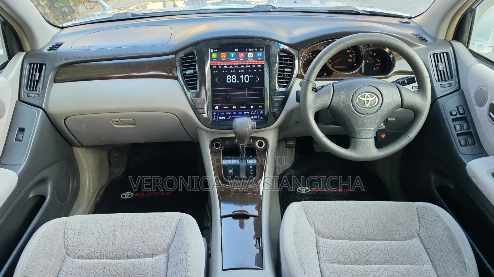 Toyota Kluger 2001 Silver