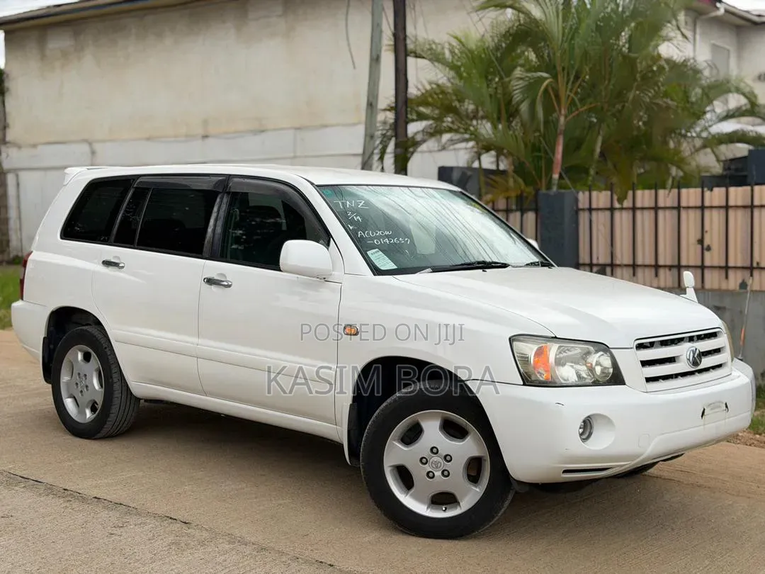 Toyota Kluger 2006 White