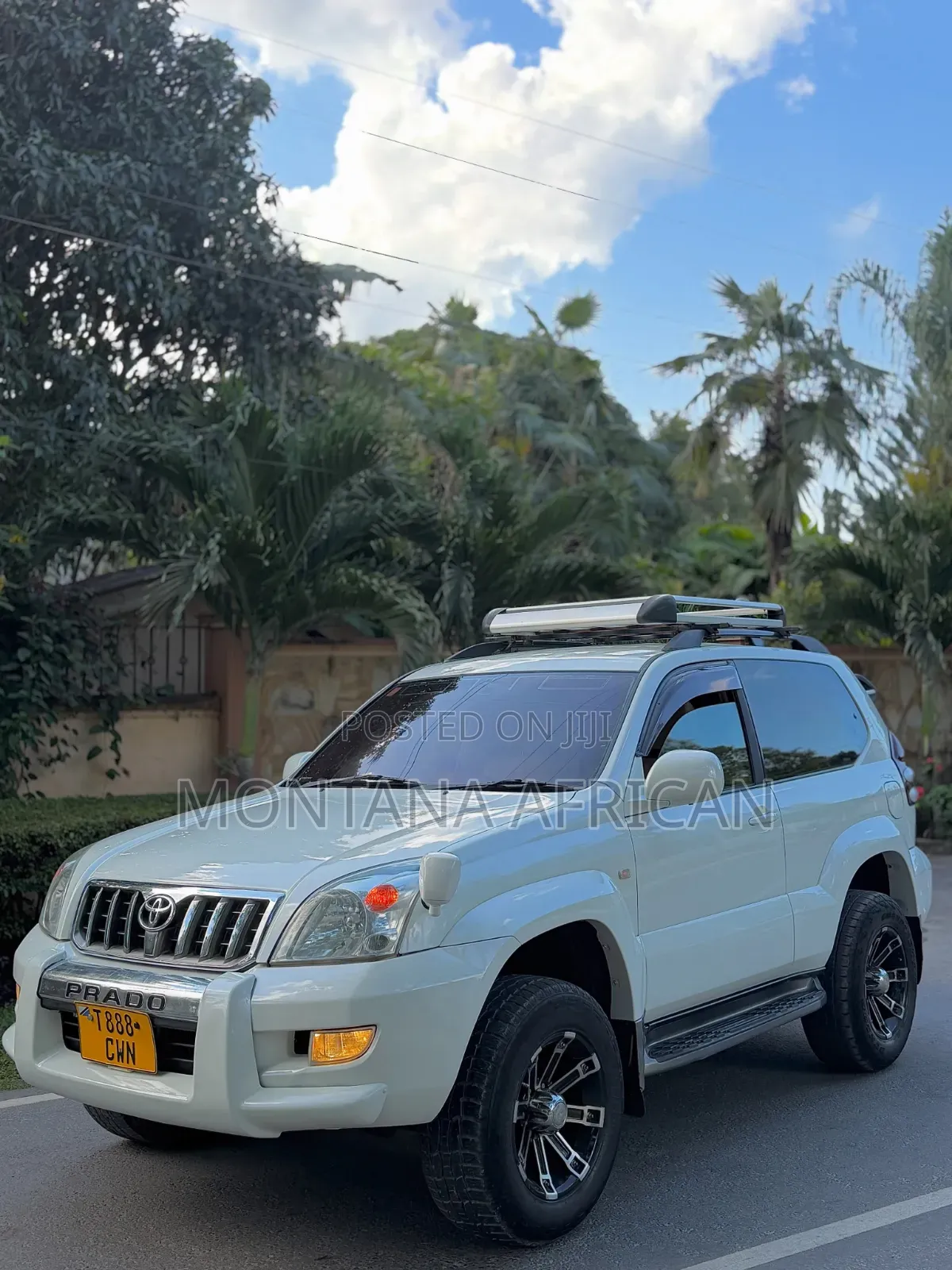 Toyota Land Cruiser Prado 2006 White