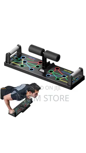 Pushup Board With Resistance Bands