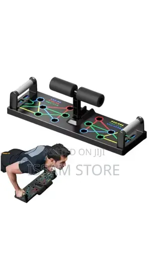 Pushup Board With Resistance Bands