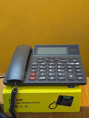 Desktop Mobile Phone With Business Calculator Mode